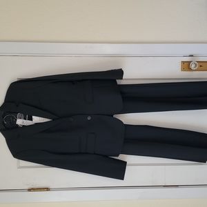 Ann Taylor Navy Suit Jacket and Pants